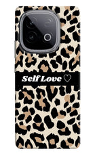 Leopard Print Self Love iQOO Neo 10 Hard Case Back Cover by Casekaro