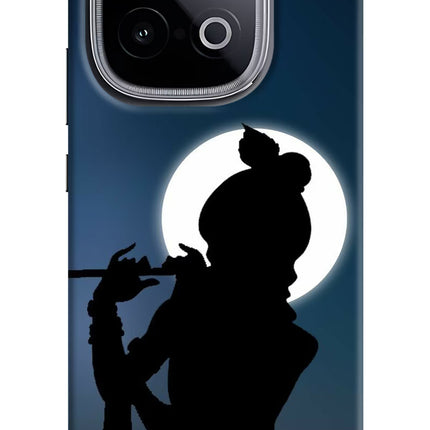 Shri Krishna Silhouette iQOO Neo 10 Hard Case Back Cover by Casekaro
