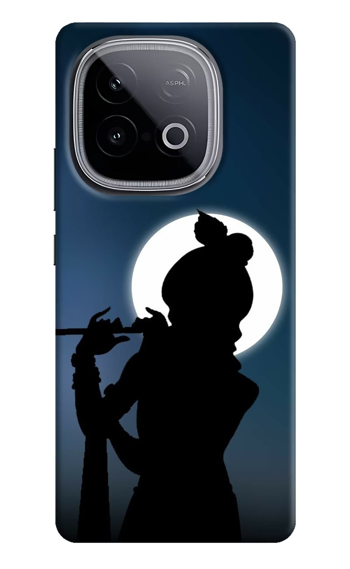 Shri Krishna Silhouette iQOO Neo 10 Hard Case Back Cover by Casekaro