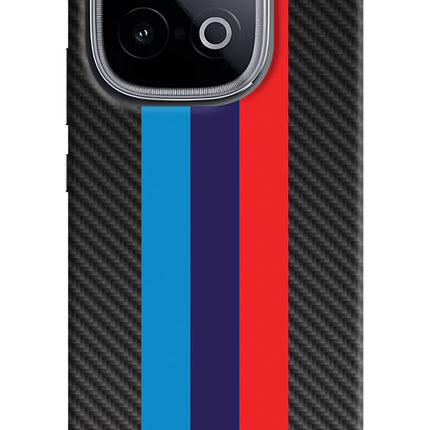 BMW Stripes Pattern iQOO Neo 10 Hard Case Back Cover by Casekaro
