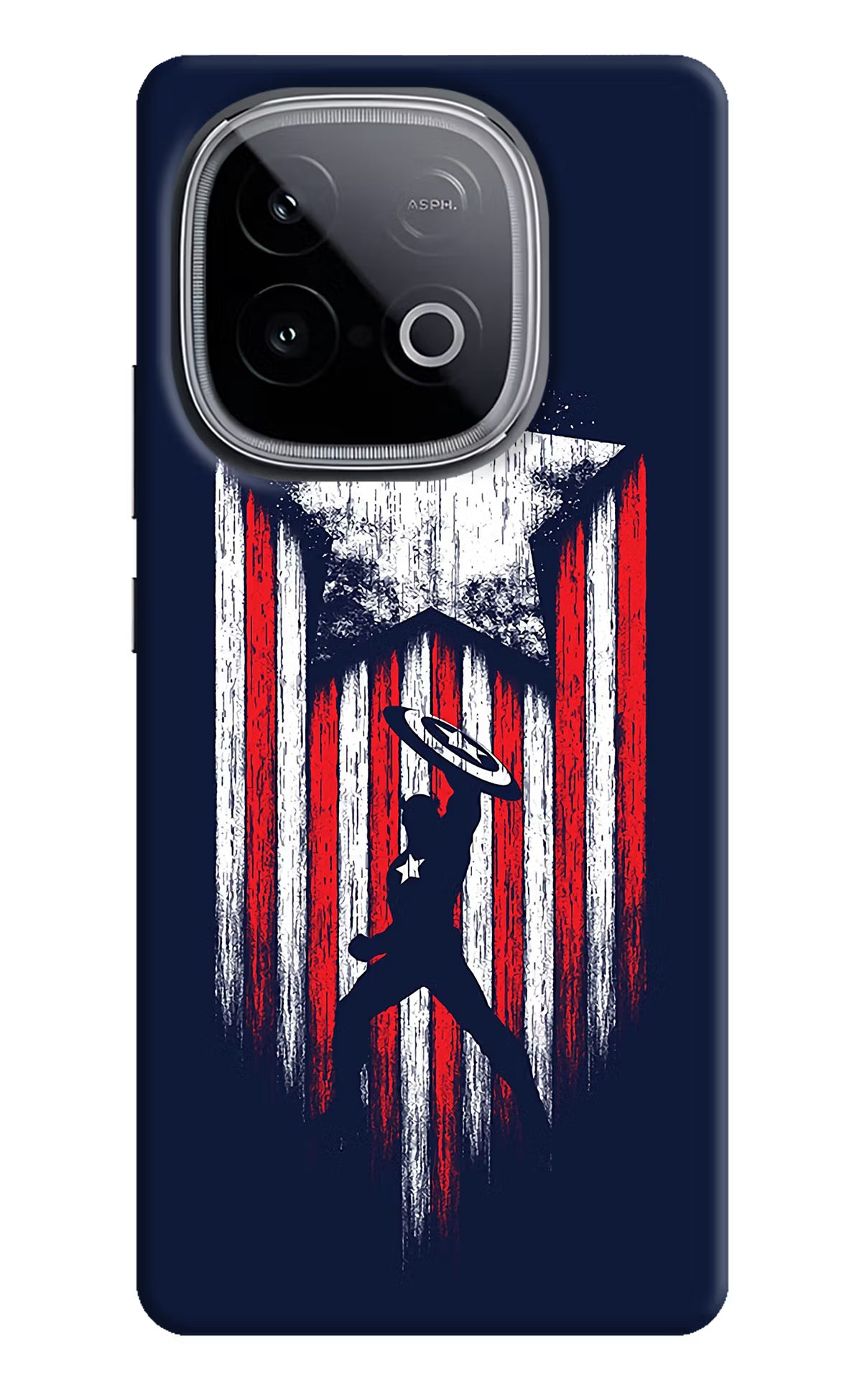 Captain America Marvel Art iQOO Neo 10 Hard Case Back Cover by Casekaro
