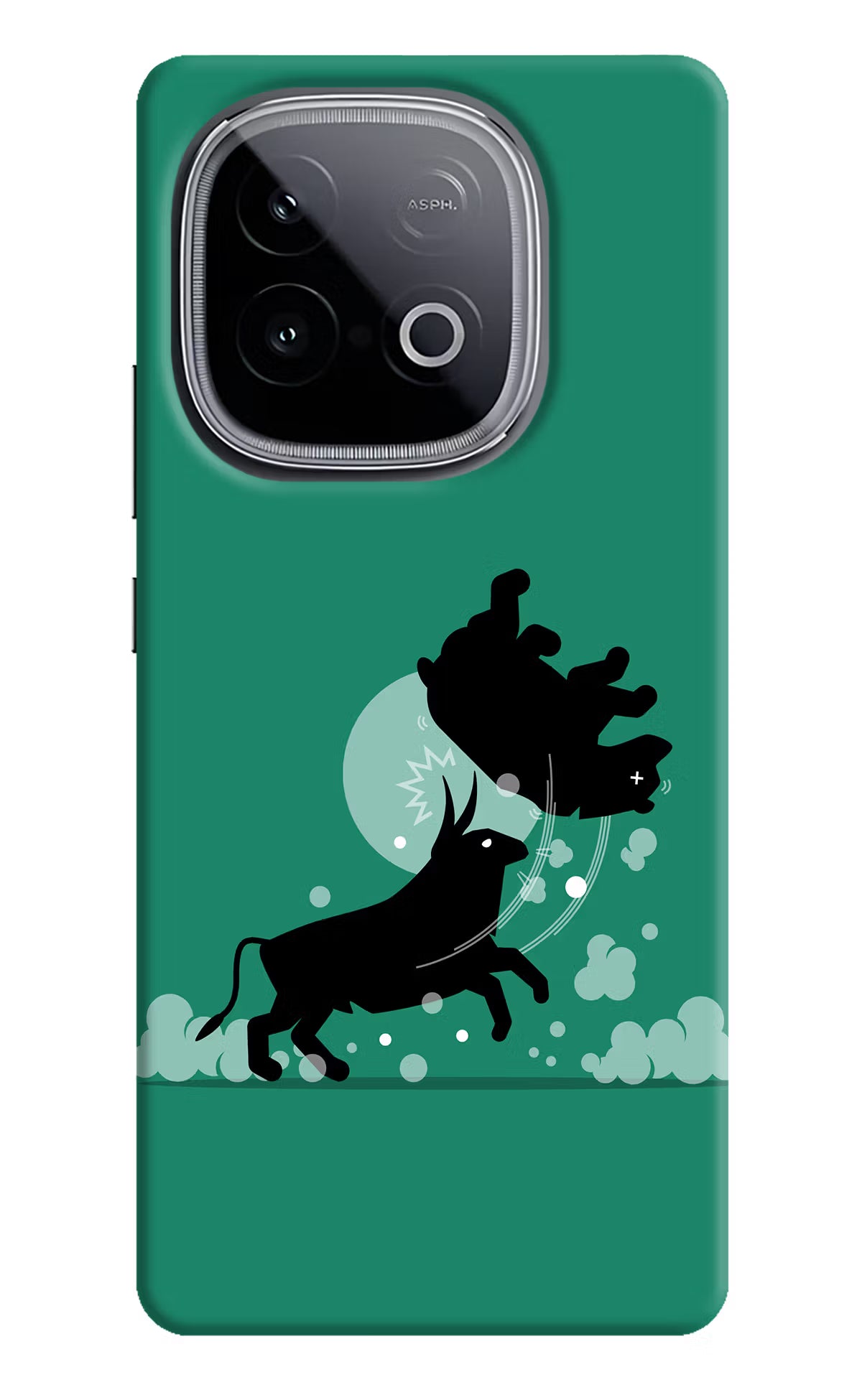 Bull Conqueror iQOO Neo 10 Hard Case Back Cover by Casekaro