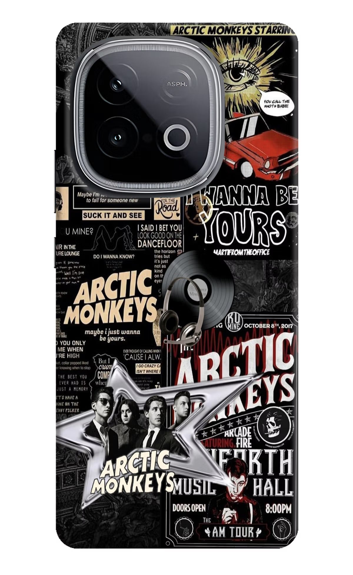 Arctic Monkeys iQOO Neo 10 Hard Case Back Cover by Casekaro