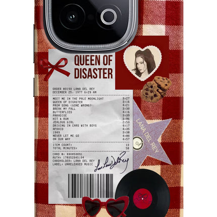 Queen of Disaster iQOO Neo 10 Hard Case Back Cover by Casekaro
