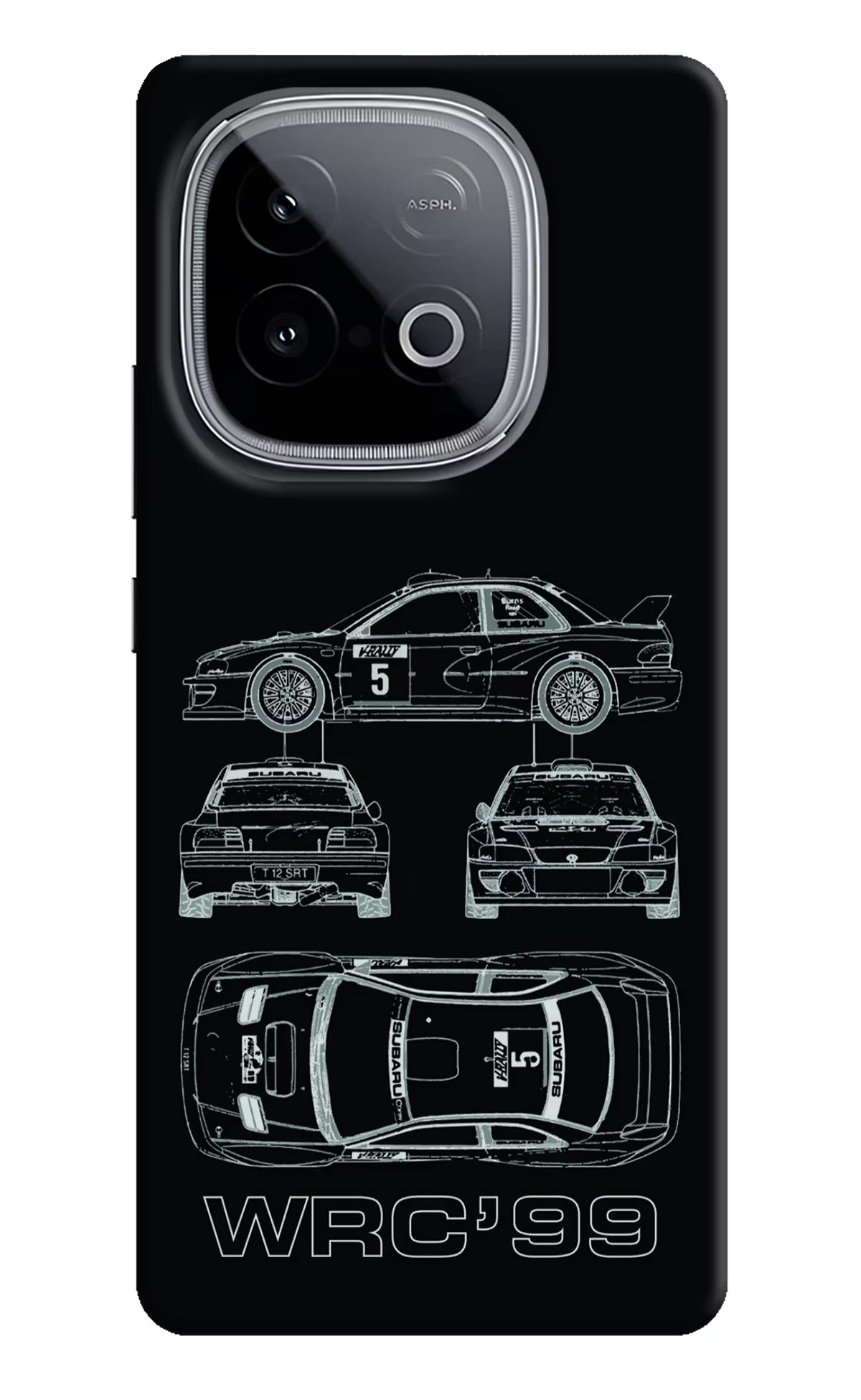 WRC'99 iQOO Neo 10 Hard Case Back Cover by Casekaro