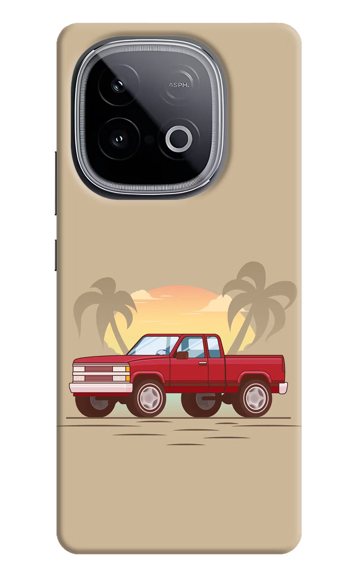 Desert Classic Drive iQOO Neo 10 Hard Case Back Cover by Casekaro