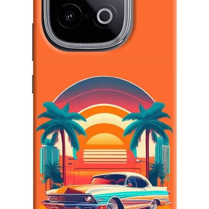 Palm Drive 80s iQOO Neo 10 Hard Case Back Cover by Casekaro