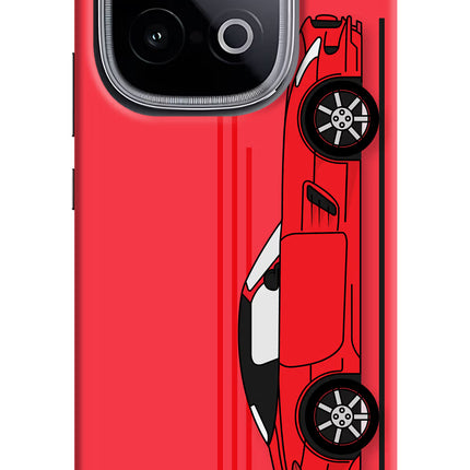 Red Velocity iQOO Neo 10 Hard Case Back Cover by Casekaro