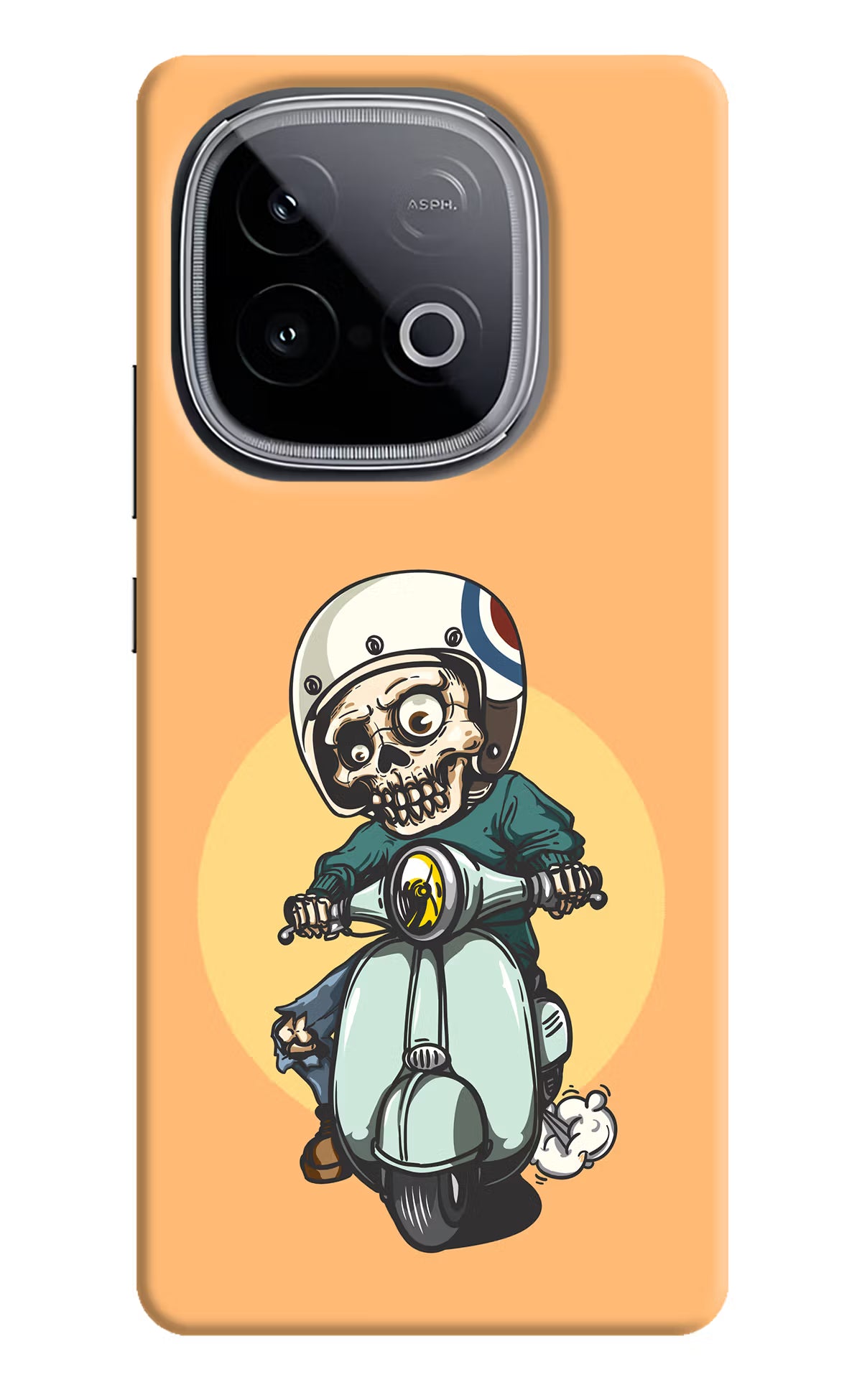 Undead Biker iQOO Neo 10 Hard Case Back Cover by Casekaro