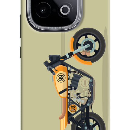 Vertical Speedster iQOO Neo 10 Hard Case Back Cover by Casekaro