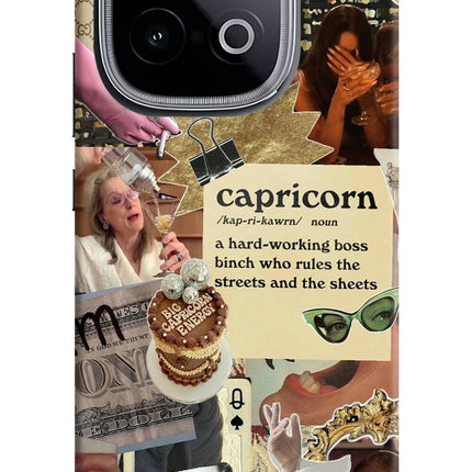 Capricorn Zodiac iQOO Neo 10 Hard Case Back Cover by Casekaro