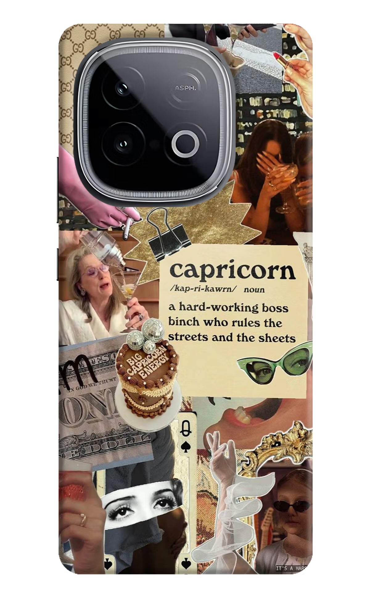 Capricorn Zodiac iQOO Neo 10 Hard Case Back Cover by Casekaro