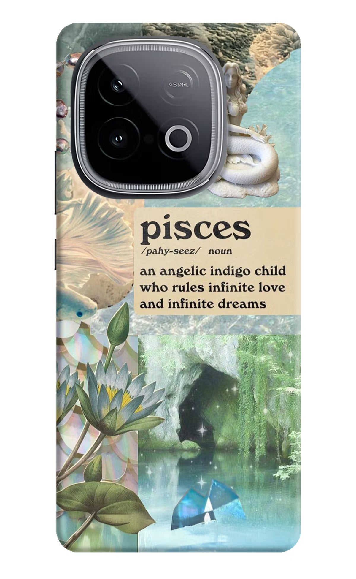 Pisces Zodiac iQOO Neo 10 Hard Case Back Cover by Casekaro
