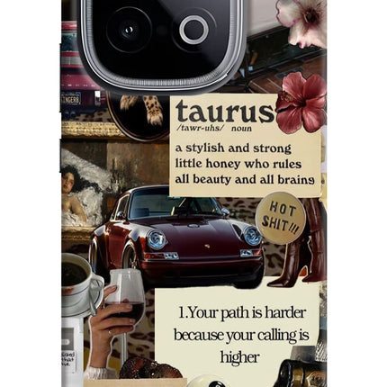 Taurus Zodiac iQOO Neo 10 Hard Case Back Cover by Casekaro