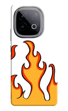 Fired Up – White iQOO Neo 10 Hard Case Back Cover by Casekaro