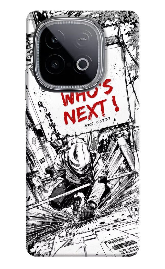Who's Next iQOO Neo 10 Hard Case Back Cover by Casekaro
