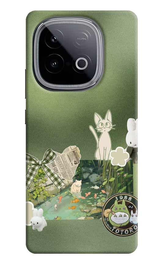 Aesthetic anime iQOO Neo 10 Hard Case Back Cover by Casekaro
