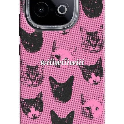 Pink Cats iQOO Neo 10 Hard Case Back Cover by Casekaro