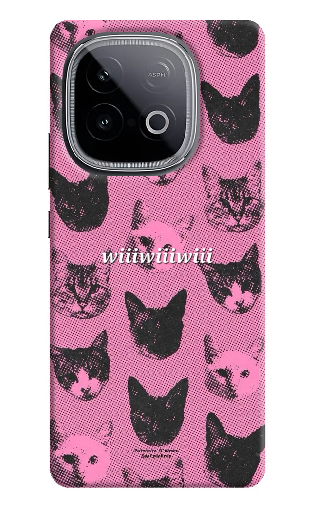 Pink Cats iQOO Neo 10 Hard Case Back Cover by Casekaro