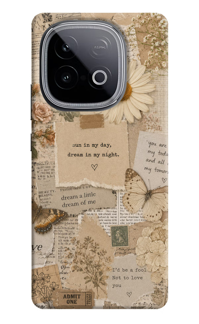 Vintage case iQOO Neo 10 Hard Case Back Cover by Casekaro