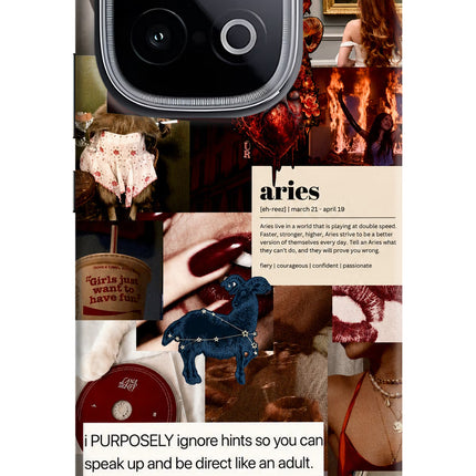 Zodiac Aries iQOO Neo 10 Hard Case Back Cover by Casekaro