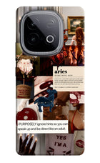 Zodiac Aries iQOO Neo 10 Hard Case Back Cover by Casekaro