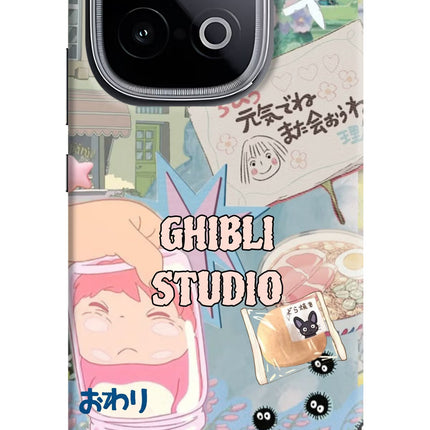 Studio Ghibli iQOO Neo 10 Hard Case Back Cover by Casekaro