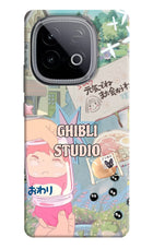 Studio Ghibli iQOO Neo 10 Hard Case Back Cover by Casekaro