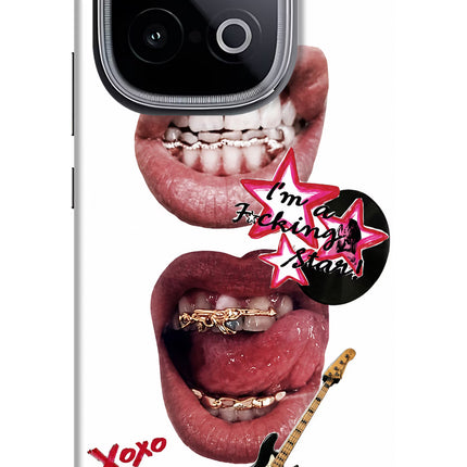 Rockstar iQOO Neo 10 Hard Case Back Cover by Casekaro
