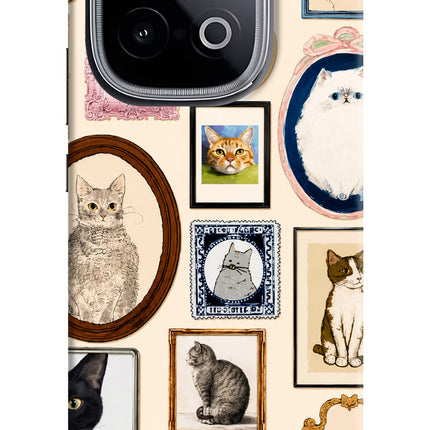 Mirror Cats iQOO Neo 10 Hard Case Back Cover by Casekaro
