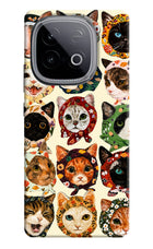 Cool Cat iQOO Neo 10 Hard Case Back Cover by Casekaro