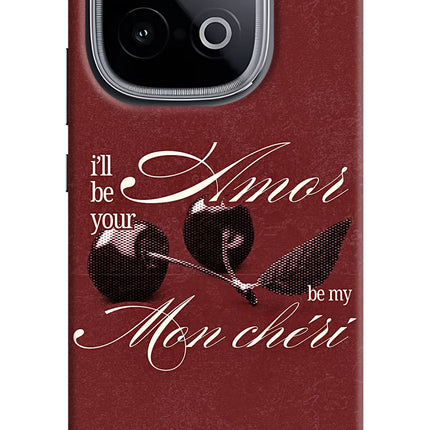 Velvet Cherry iQOO Neo 10 Hard Case Back Cover by Casekaro