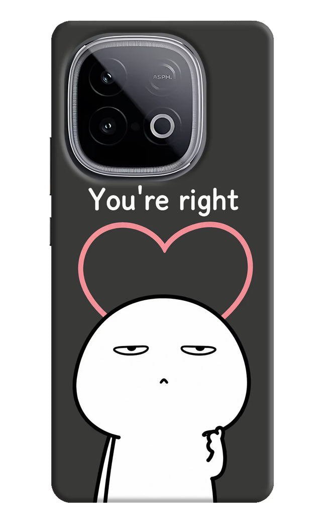 You're Right iQOO Neo 10 Hard Case Back Cover by Casekaro