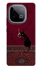 Midnight Cat iQOO Neo 10 Hard Case Back Cover by Casekaro