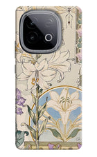 White Lily iQOO Neo 10 Hard Case Back Cover by Casekaro