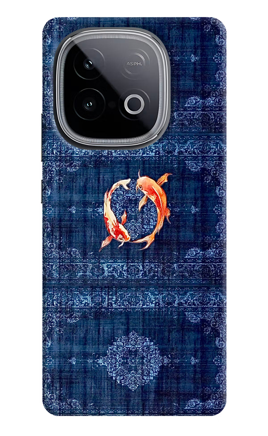 Koi Blue iQOO Neo 10 Back Cover, Hard case
