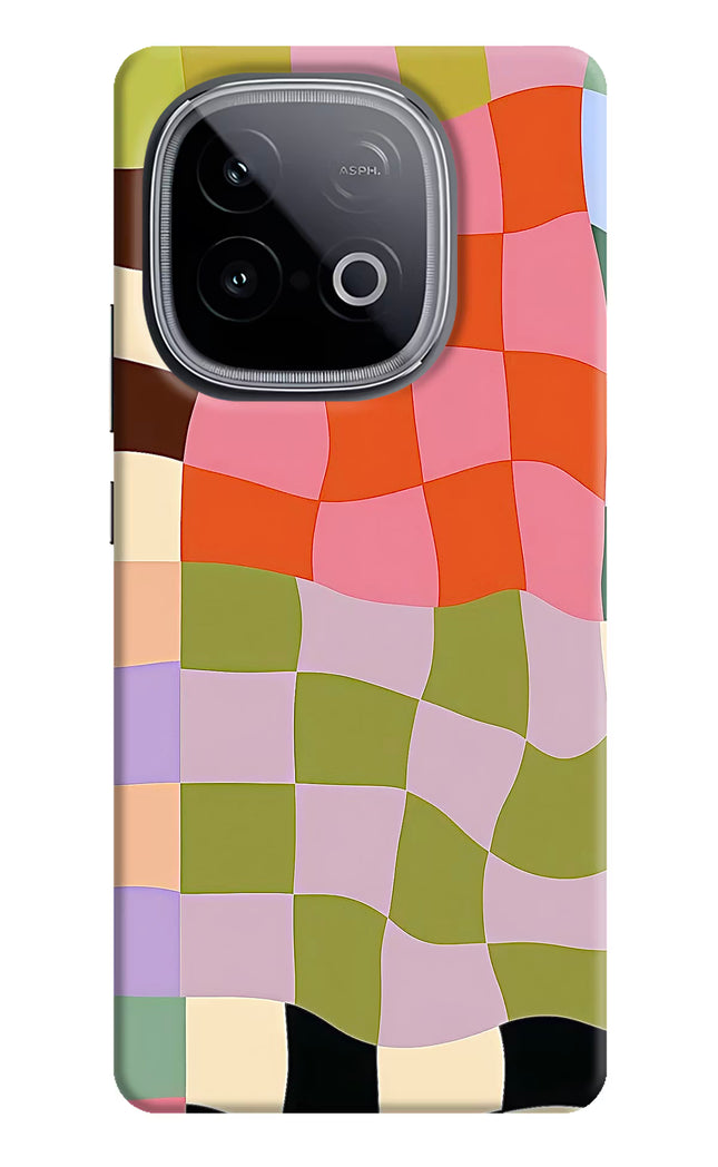 Wavy Grid iQOO Neo 10 Hard Case Back Cover by Casekaro