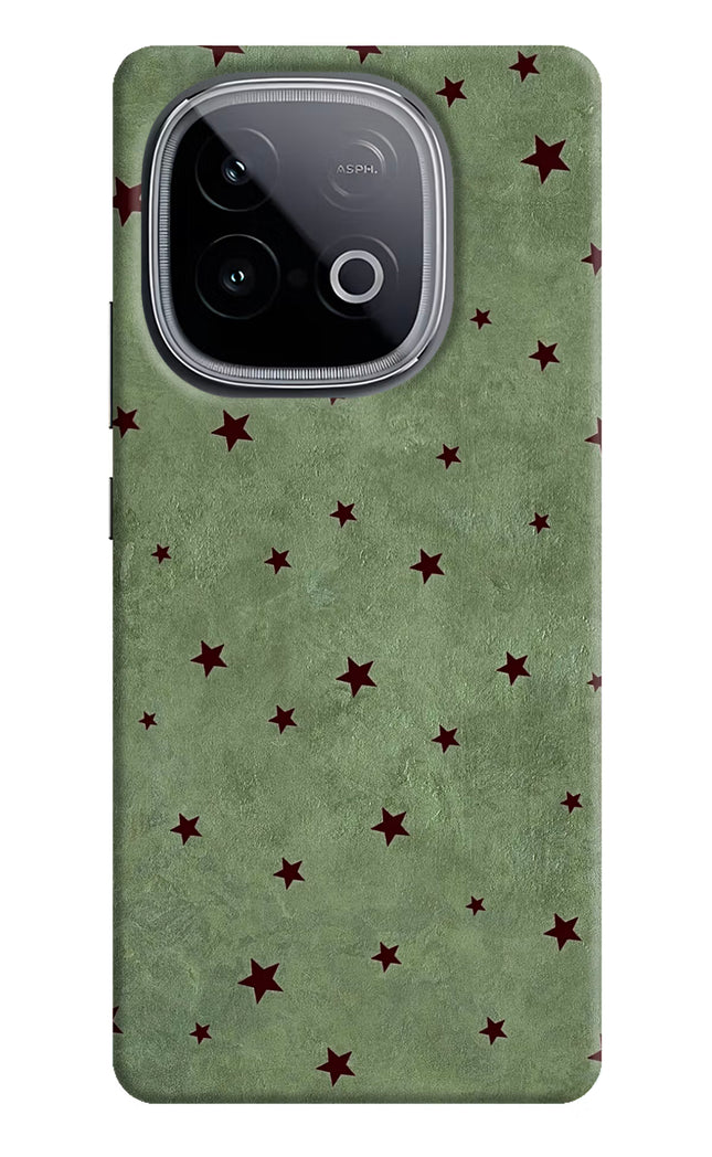 Green Stars iQOO Neo 10 Hard Case Back Cover by Casekaro