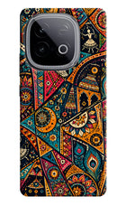 Folk Print iQOO Neo 10 Hard Case Back Cover by Casekaro