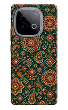 Green Pataka iQOO Neo 10 Hard Case Back Cover by Casekaro