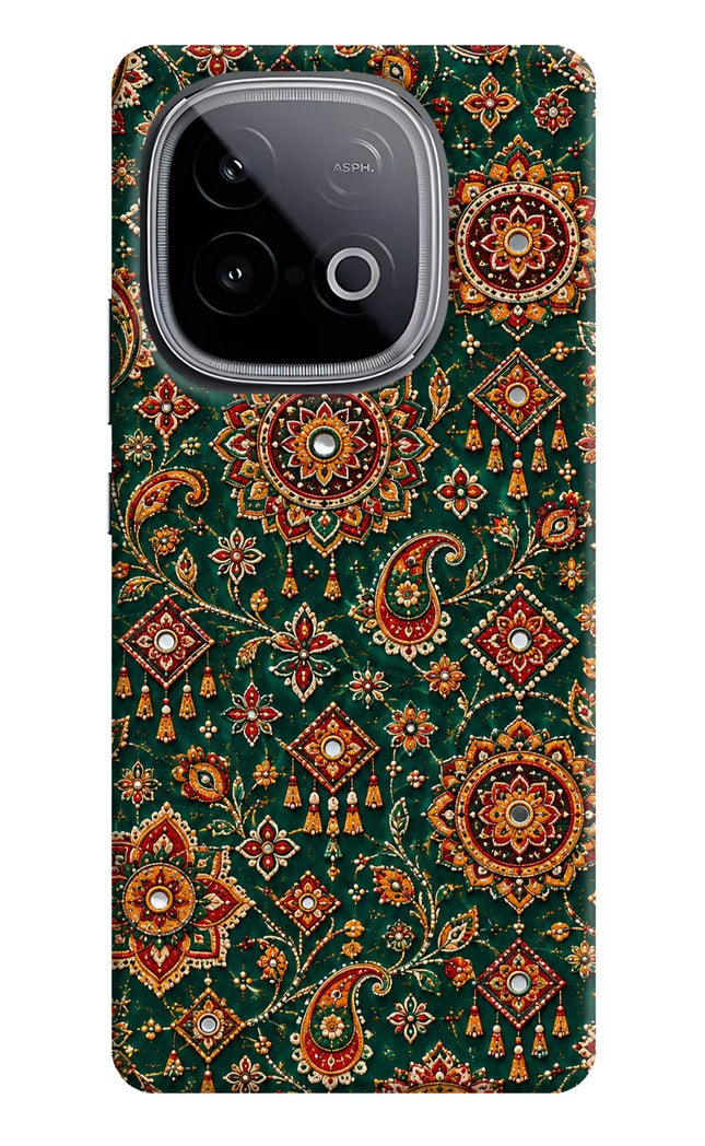 Green Pataka iQOO Neo 10 Hard Case Back Cover by Casekaro