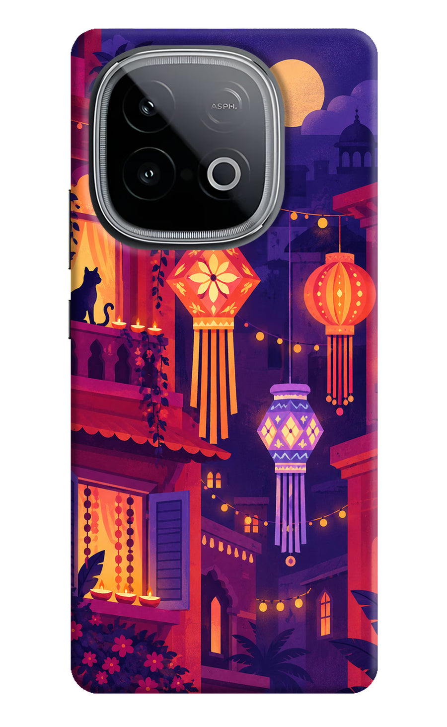 Lantern Lane iQOO Neo 10 Back Cover, Hard case