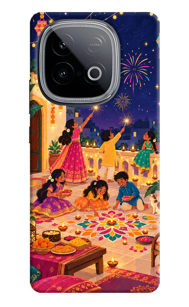 Diwali Night iQOO Neo 10 Hard Case Back Cover by Casekaro