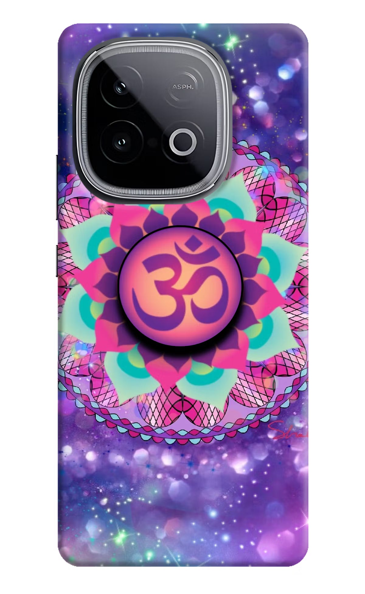 Om Purple iQOO Neo 10 Pop Case by Casekaro