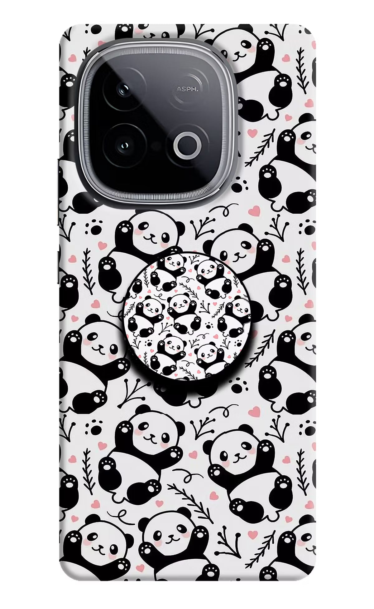 Cute Panda iQOO Neo 10 Pop Case by Casekaro