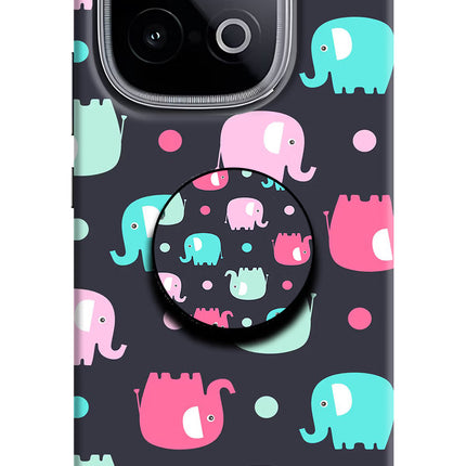 Baby Elephants iQOO Neo 10 Pop Case by Casekaro