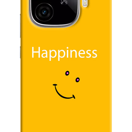Happiness With Smiley iQOO Neo 10R 5G Hard Case Back Cover by Casekaro