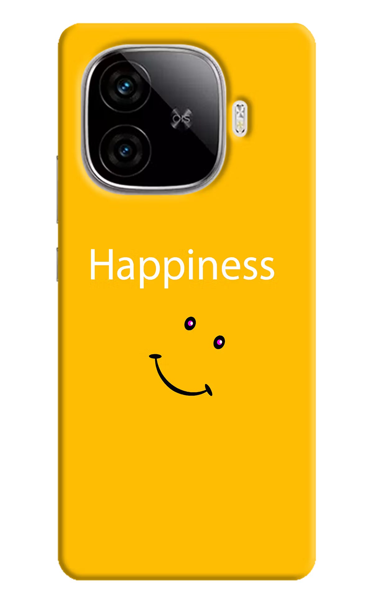 Happiness With Smiley iQOO Neo 10R 5G Hard Case Back Cover by Casekaro