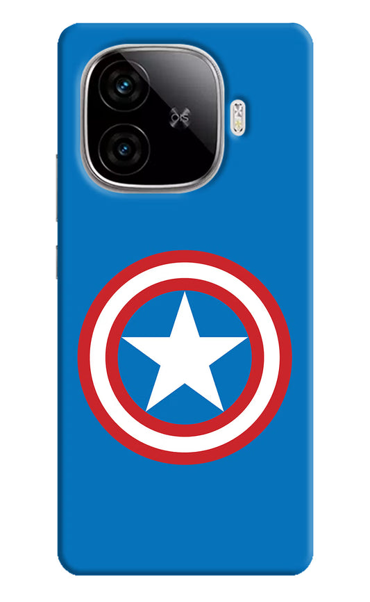 Captain America Logo iQOO Neo 10R 5G Hard Case Back Cover by Casekaro