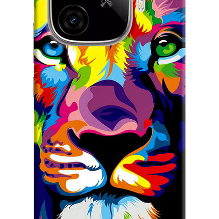 Lion iQOO Neo 10R 5G Hard Case Back Cover by Casekaro